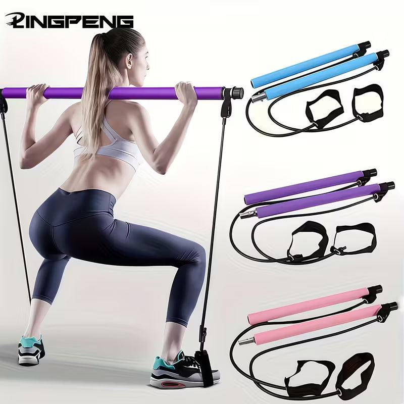 BARRA PARA GYM/PILATES EN CASA