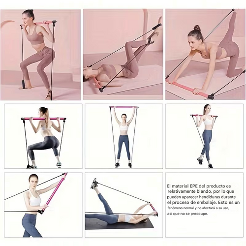BARRA PARA GYM/PILATES EN CASA
