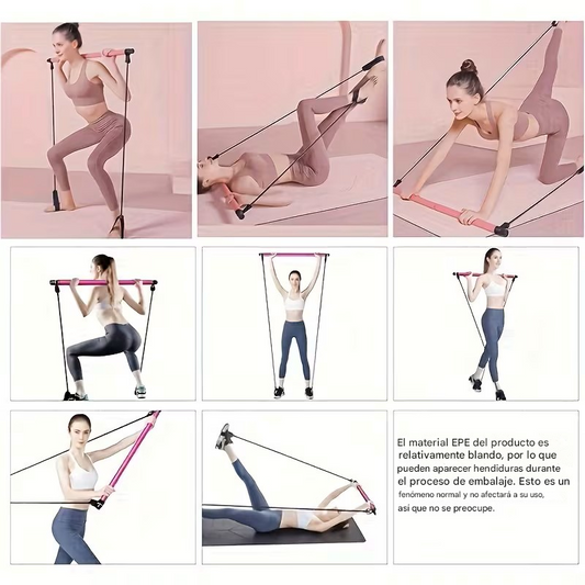 BARRA PARA GYM/PILATES EN CASA